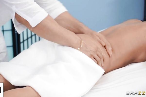 Playful model with huge natural tits Anissa Kate feels a big dick