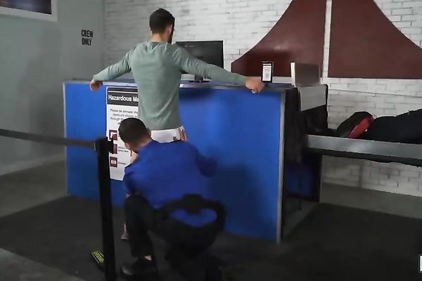 Asian mom helps her stepson with sex learning