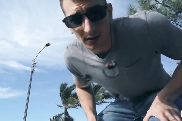 After a chance encounter, straight hunk can't stop thinking about a hot man