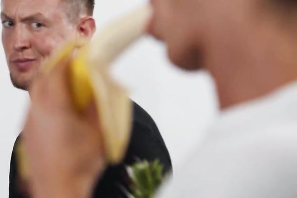 Deep throat challenge leads to anal