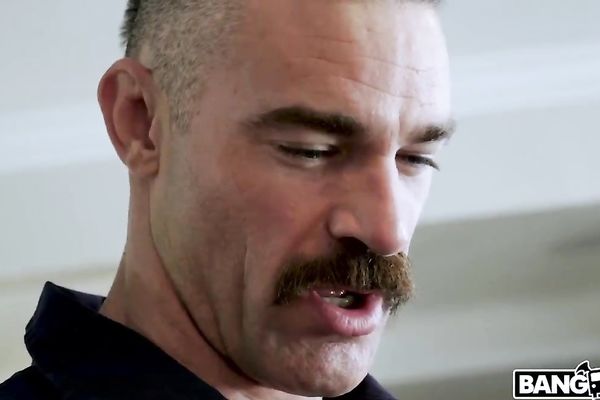 Sensual secretary is trying to please her new boss