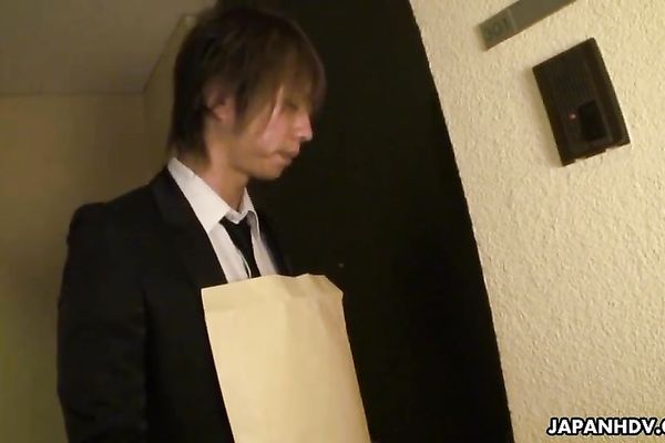 Long cocks for a lusty Japanese porn starlet