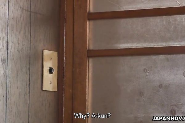 Japanese sweetie sucks a big dick with joy