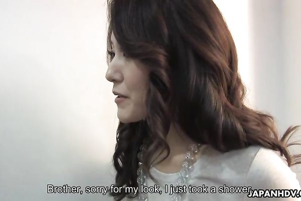 Slutty Japanese lady fucked by her brother