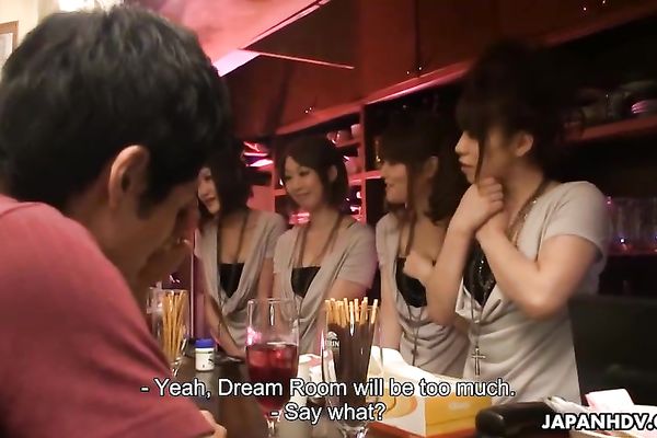 Girls from the night club are very naughty