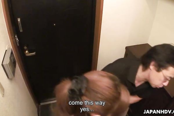 Cute chick from a customer service got fucked